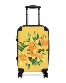 Yellow Flowers Luggage