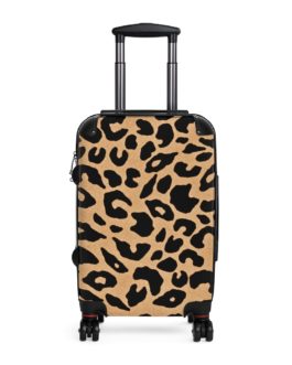 Leopard Luggage