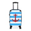 Light Blue Nautical Luggage