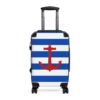 Blue Nautical Luggage