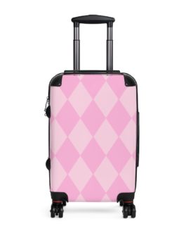 Argyle Luggage (Pink)