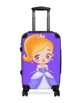 Purple Princess Luggage