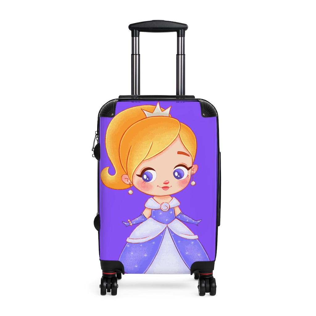 Purple Princess Luggage - Loco Luggage