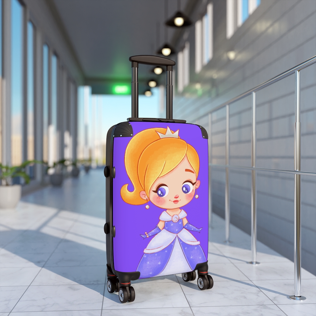 Purple Princess Luggage - Loco Luggage