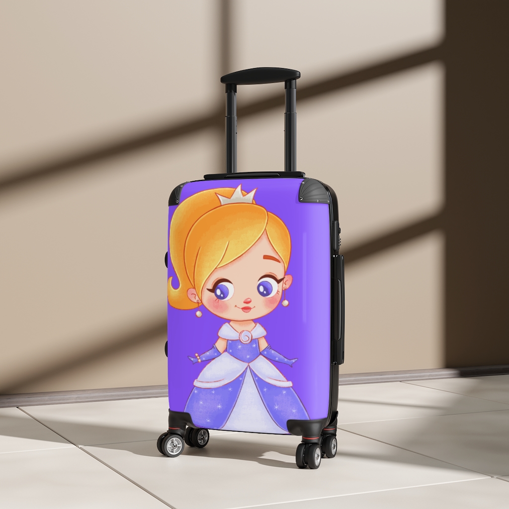 Purple Princess Luggage - Loco Luggage