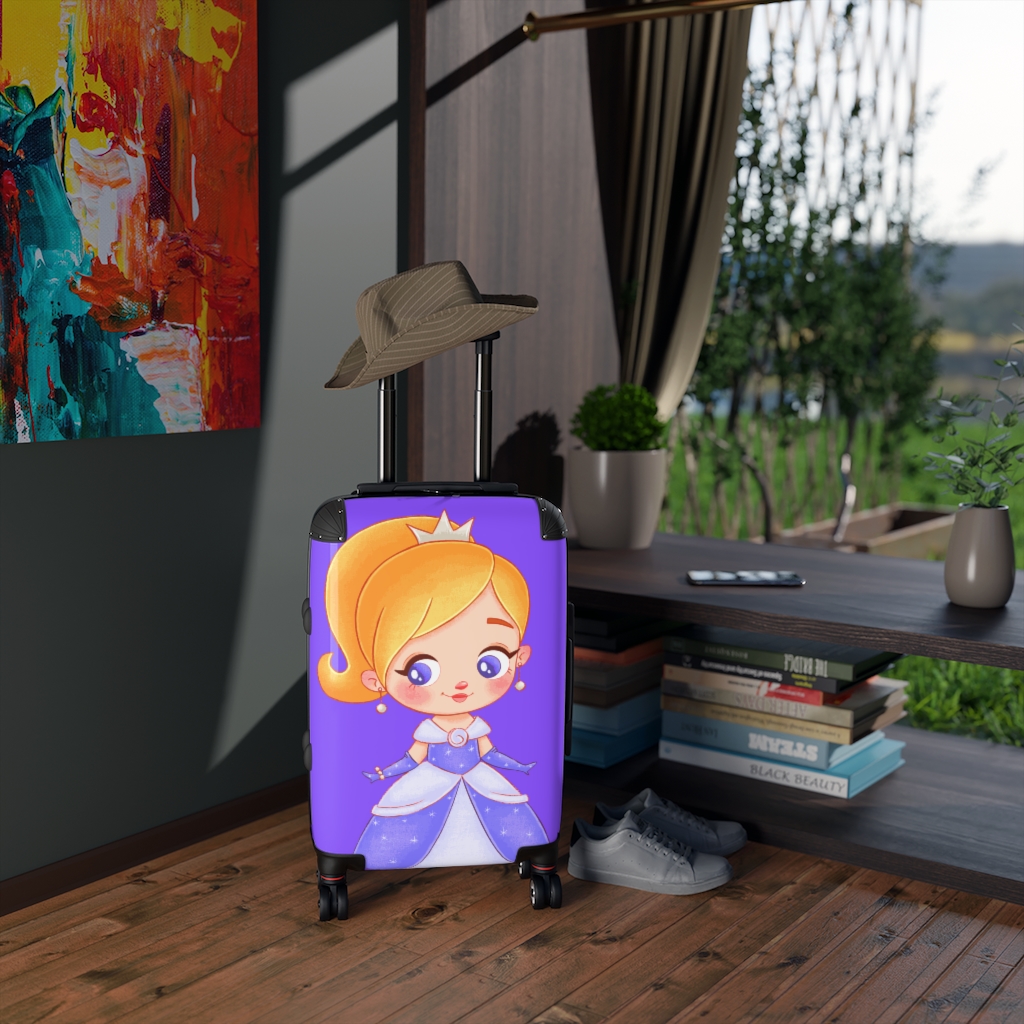 Purple Princess Luggage - Loco Luggage