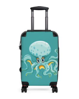 Octopus Luggage (Aqua)