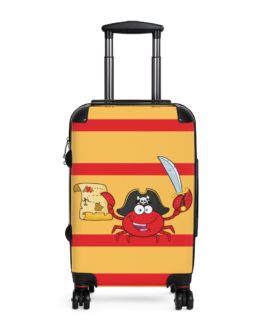 Crabby Pirate Luggage