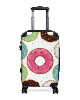Donuts Luggage (White)