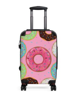 Donuts Luggage (Pink)