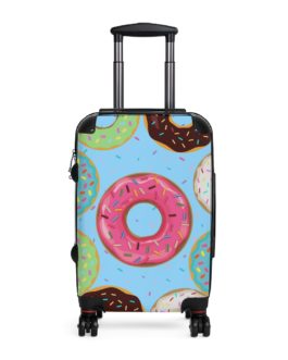 Donuts Luggage (Blue)