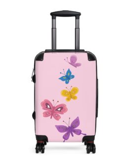 Butterflies Luggage (Pink)