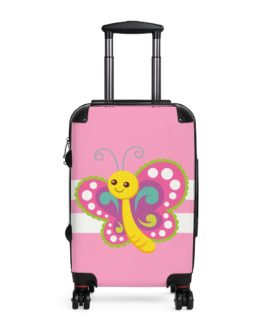 Butterfly Luggage (Pink)