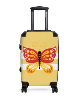 Butterfly Luggage (Red)