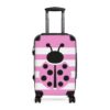 Pink Ladybug Luggage