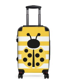 Ladybug Luggage (Striped)