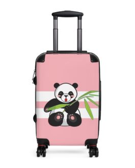 Pink Panda Luggage