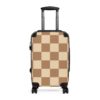 Checkerboard Luggage (Brown)