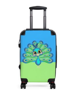 Perky Peacock Luggage